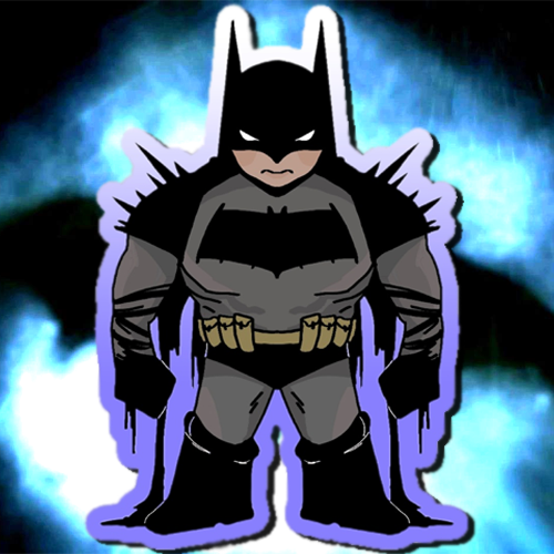 Absolute Batman Die Cut Sticker