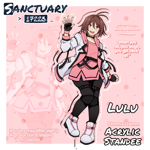 Lulu Acrylic Standee 【Sanctuary 17223】