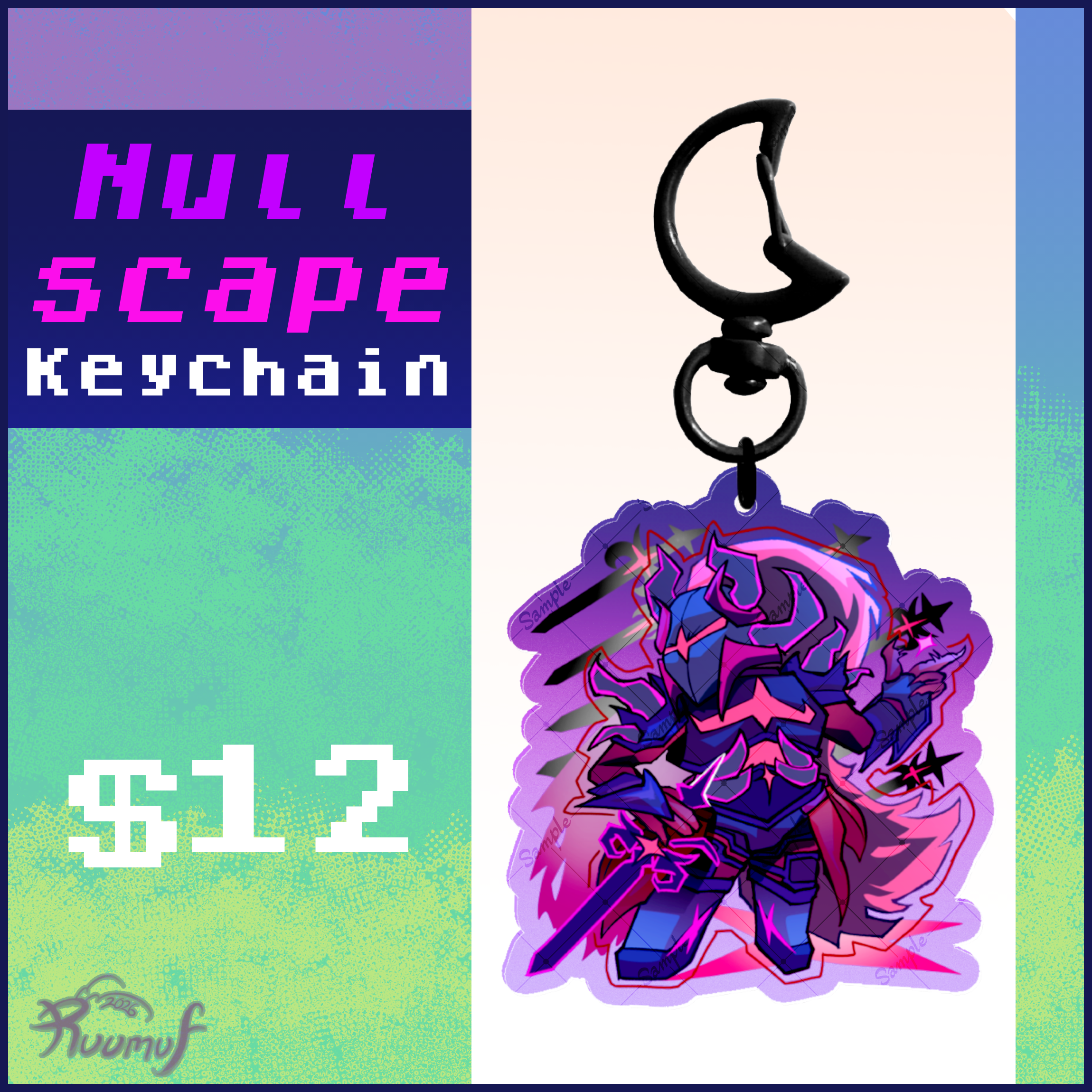 Nullscape Voidbreaker Keychain