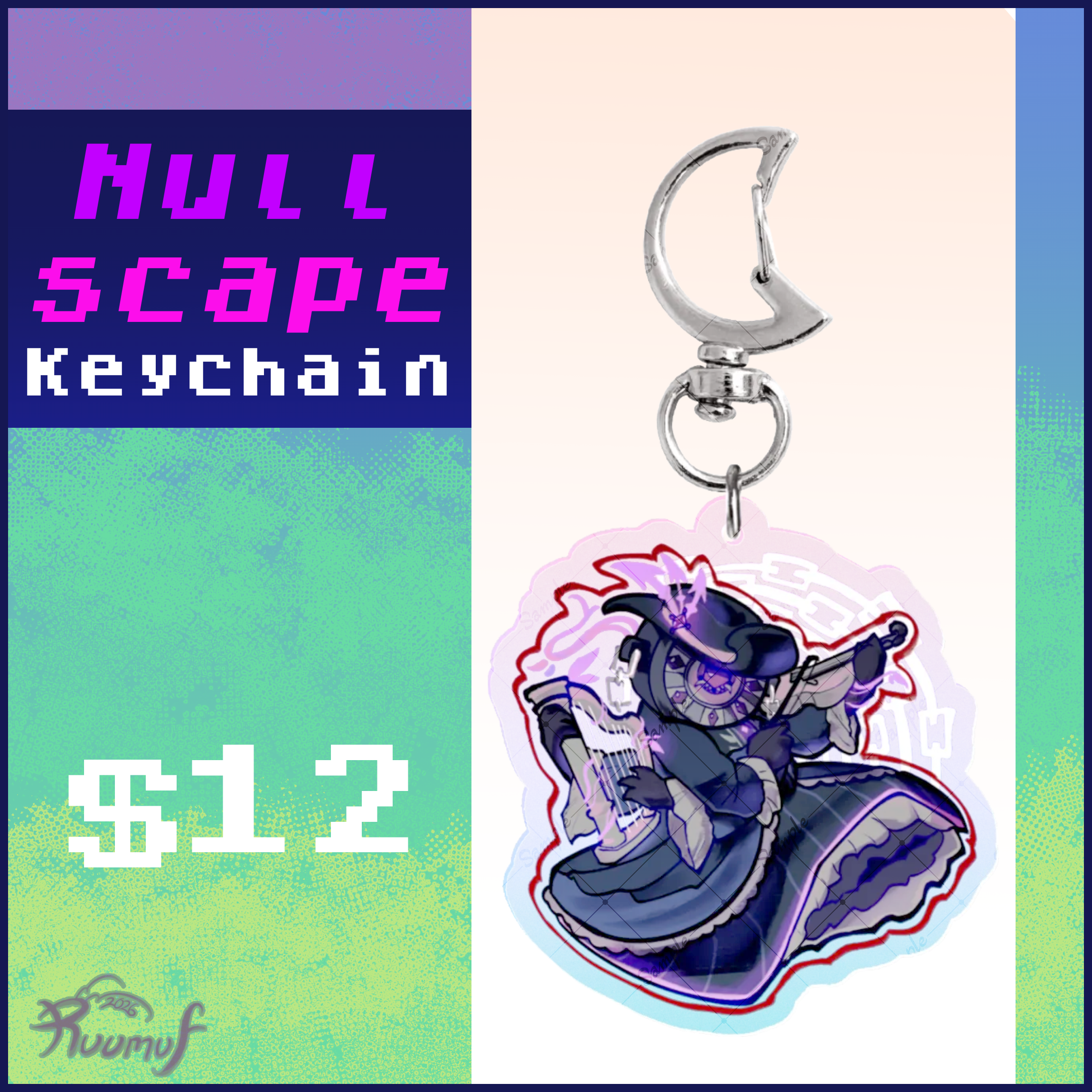 Nullscape Cadence Keychain