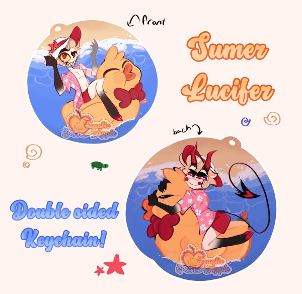 Summer Lucifer keychain
