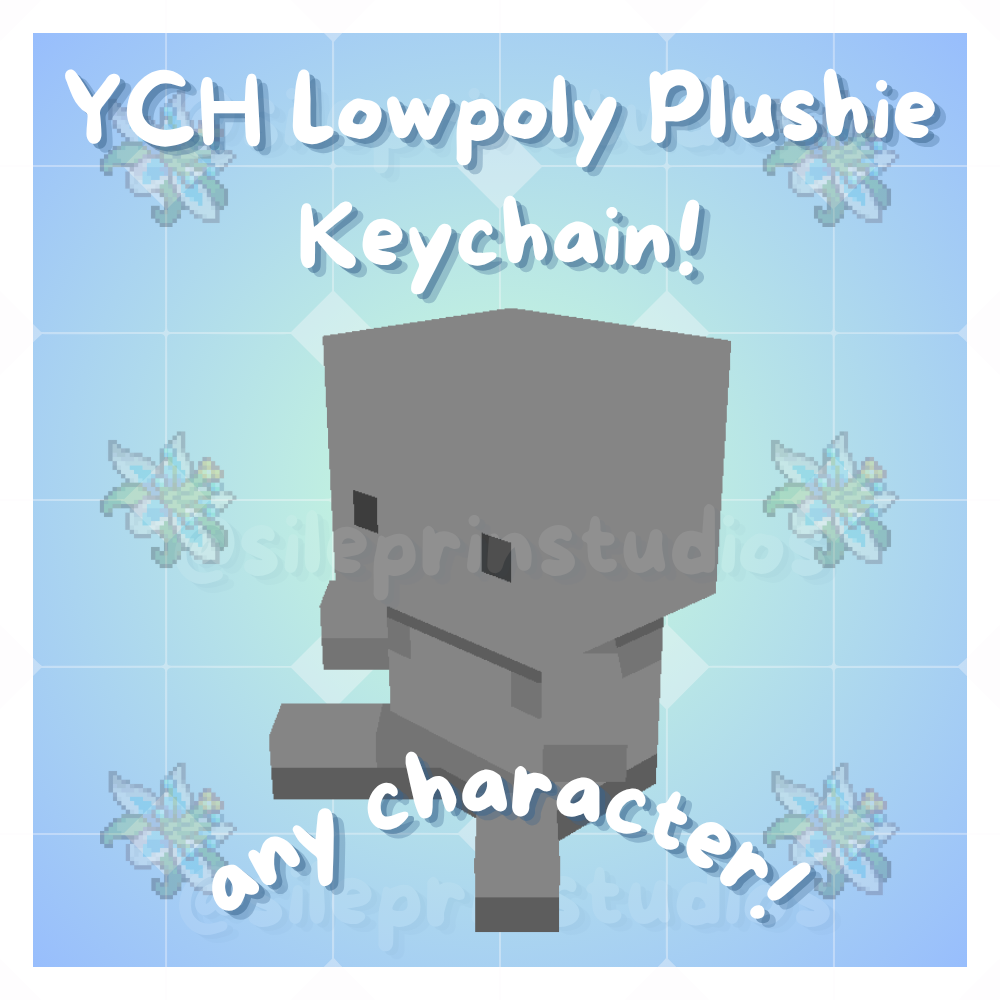 2.5 Inch - YCH Plushie Acrylic Keychain