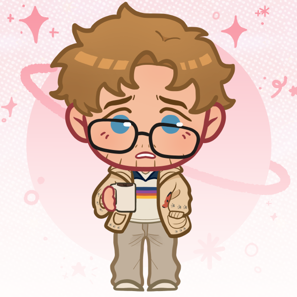 Dr. Ryland Grace Acrylic Keychain