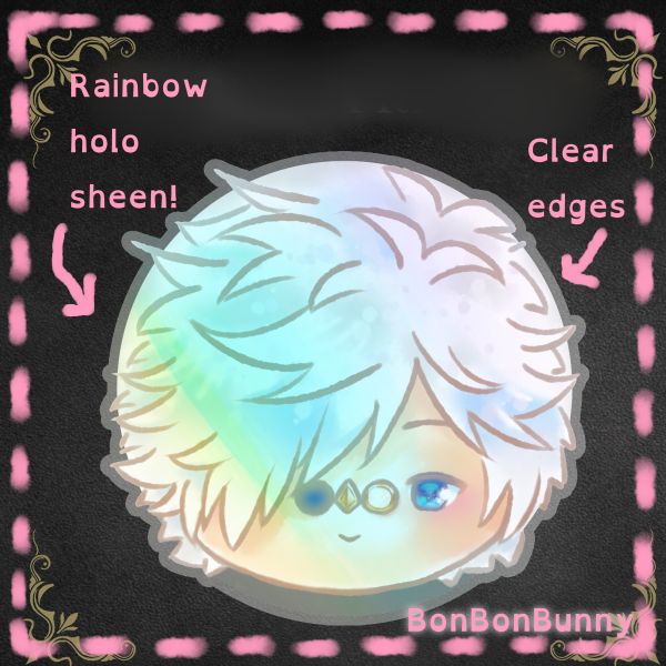 Witch Hat Atelier - Qifrey ChibiFace Vinyl Sticker