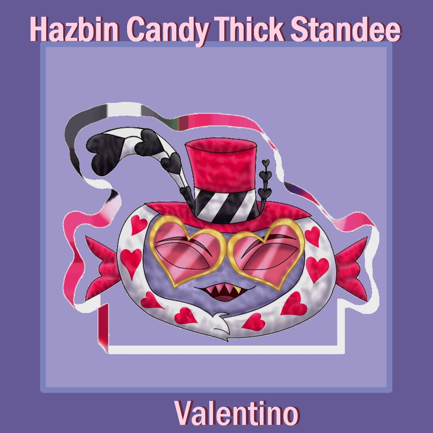 Candy Valentino Thick Standee