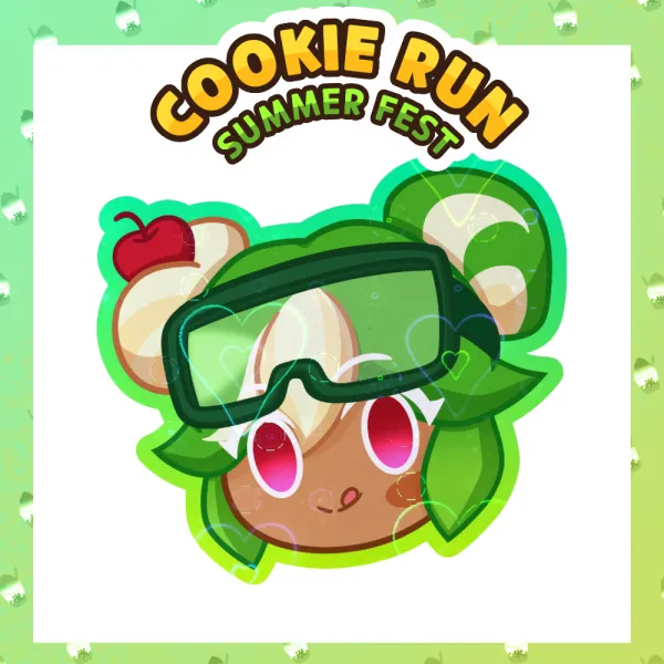 [CROS] Melon Soda Cookie Sticker