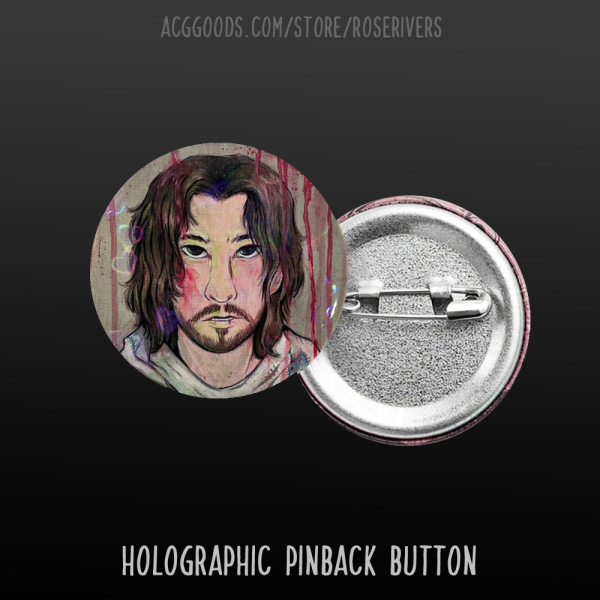 Simon Iron Lung - 32mm Holographic Pinback Button