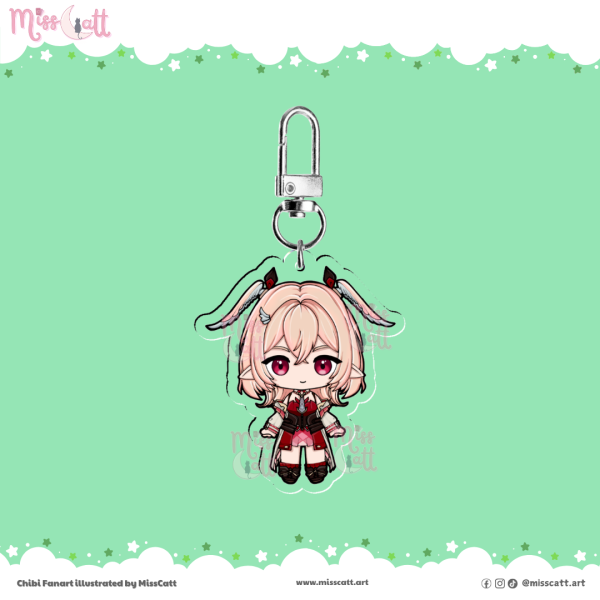 Genshin Impact | Linnea | Acrylic Keychain by MissCatt