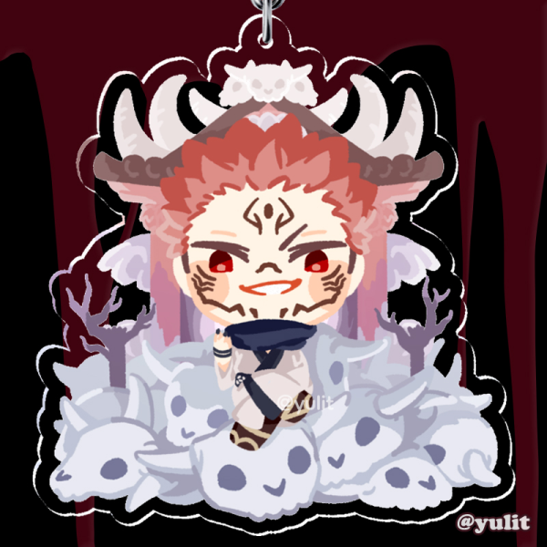 JJK - Sukuna Keychain