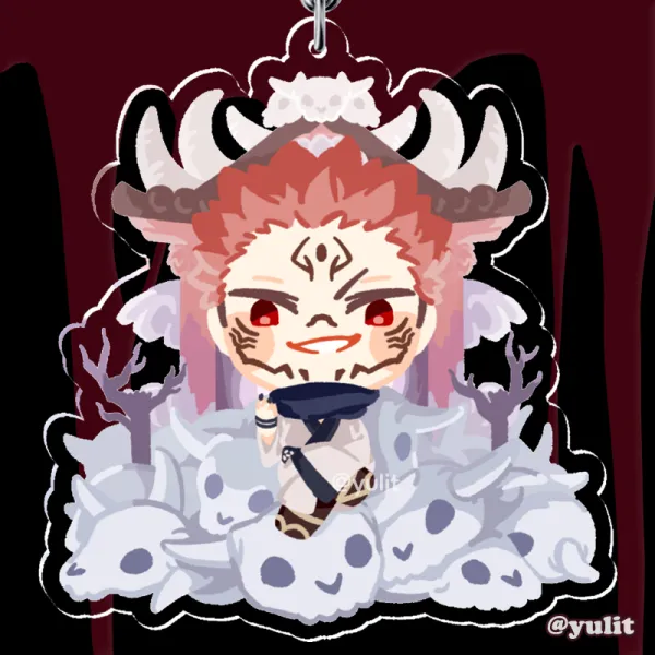 JJK - Sukuna Keychain