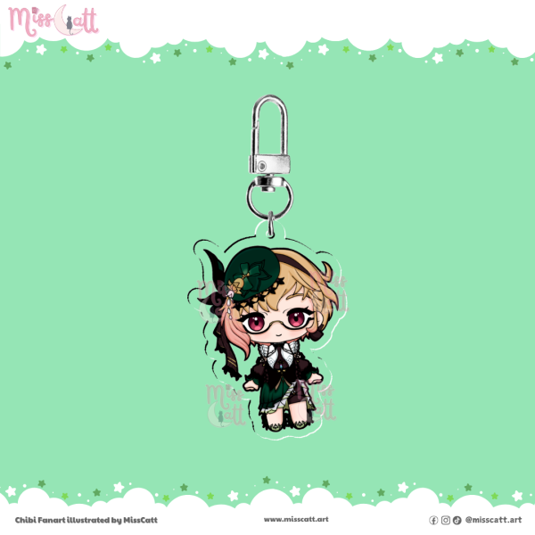 Genshin Impact | Emilie | Acrylic Keychain by MissCatt
