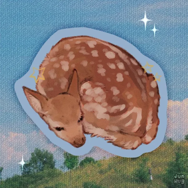 Little Fawn Sticker