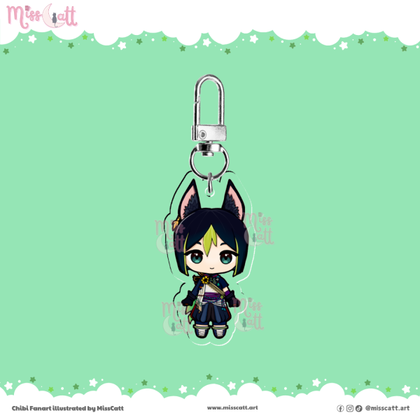 Genshin Impact | Tighnari | Acrylic Keychain by MissCatt
