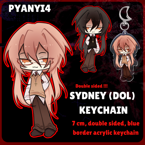 Sydney (Degrees of Lewdity/DOL) Keychain