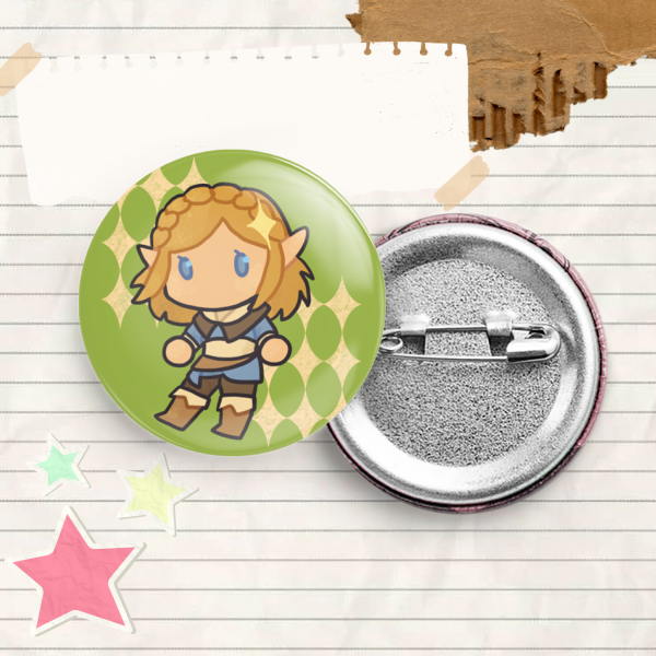 Zelda Button (botw)