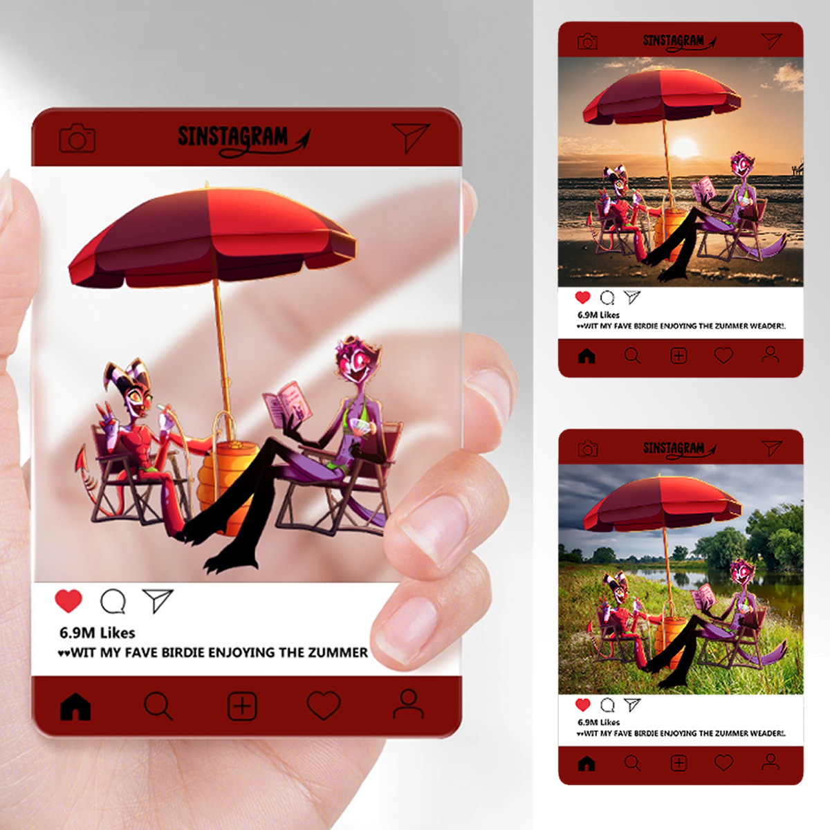 Stolitz Summer time! - Plastic Transparent Photocards
