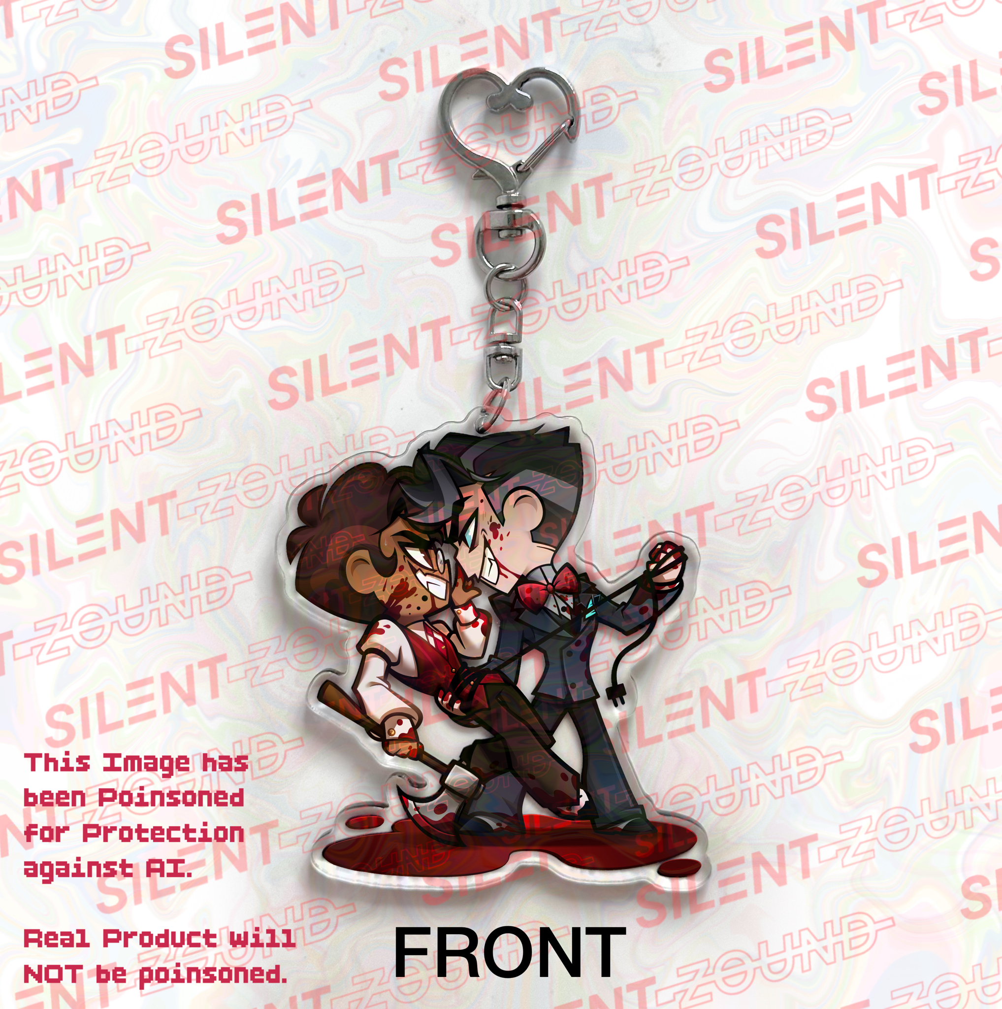 MURDERMEDIA Acrylic Keychain (NOT OFFICIAL)