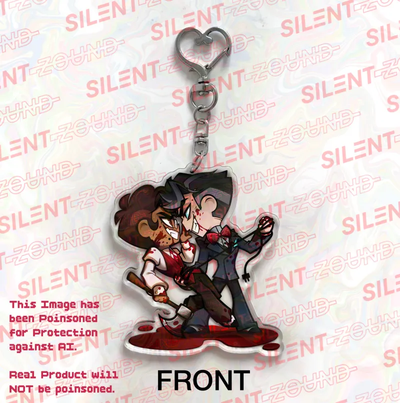 MURDERMEDIA Acrylic Keychain (NOT OFFICIAL) by Tia - ACGGOODS