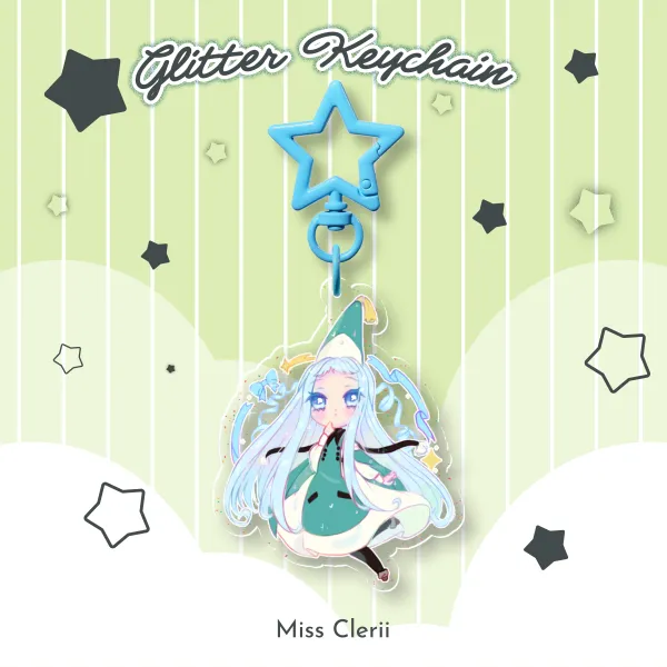 Richeh - Glitter Acrylic Keychains