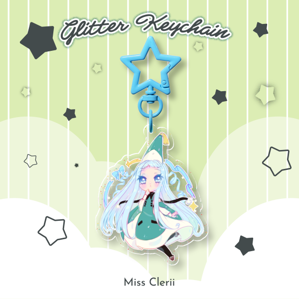 Richeh - Glitter Acrylic Keychains
