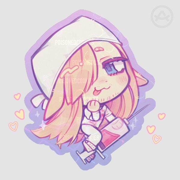 Jeffrey Thank You holo Sticker