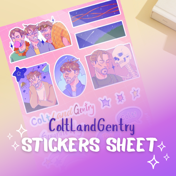 ColtLandGentry | Stickers Sheet