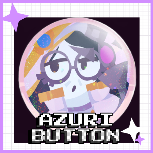 Azuri Staff Button Badge