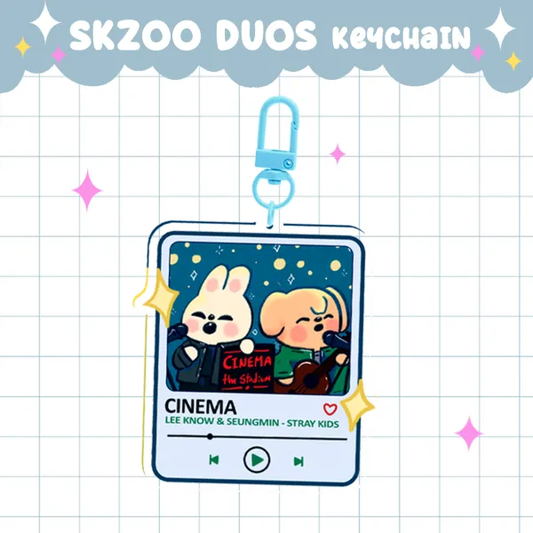 Duos Cinema Keychain