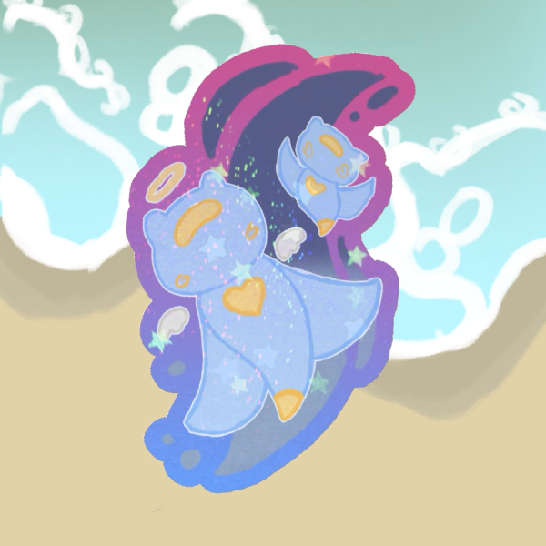 Sea Angel Dance Sticker!