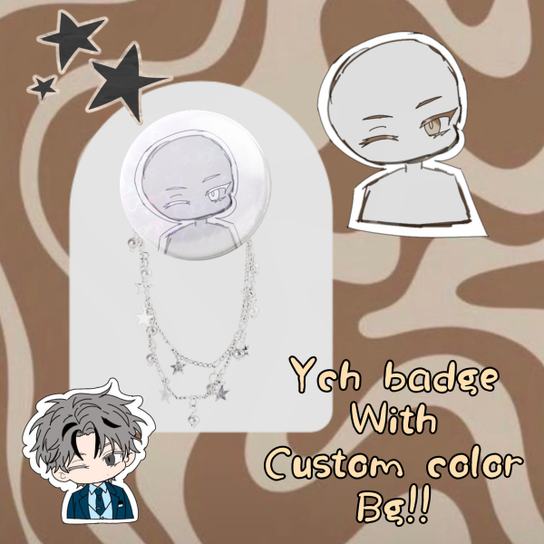 Ych badge with custom bg!