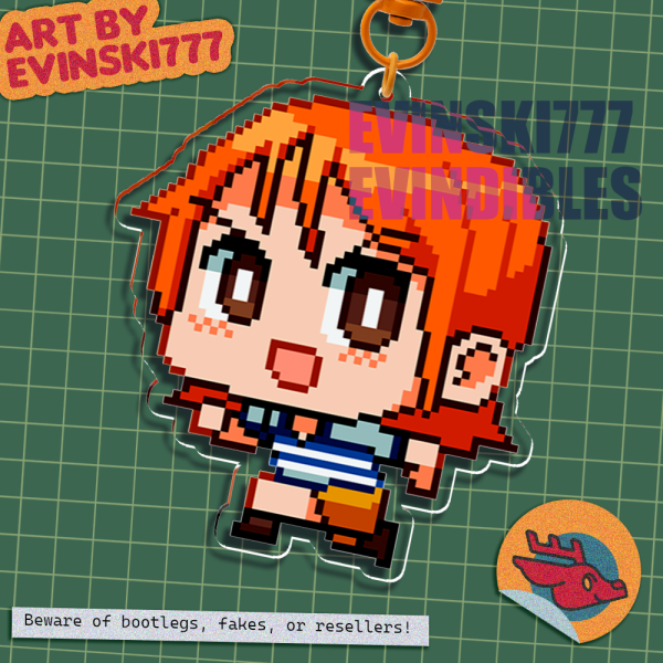 One Piece - Nami Acrylic Keychains