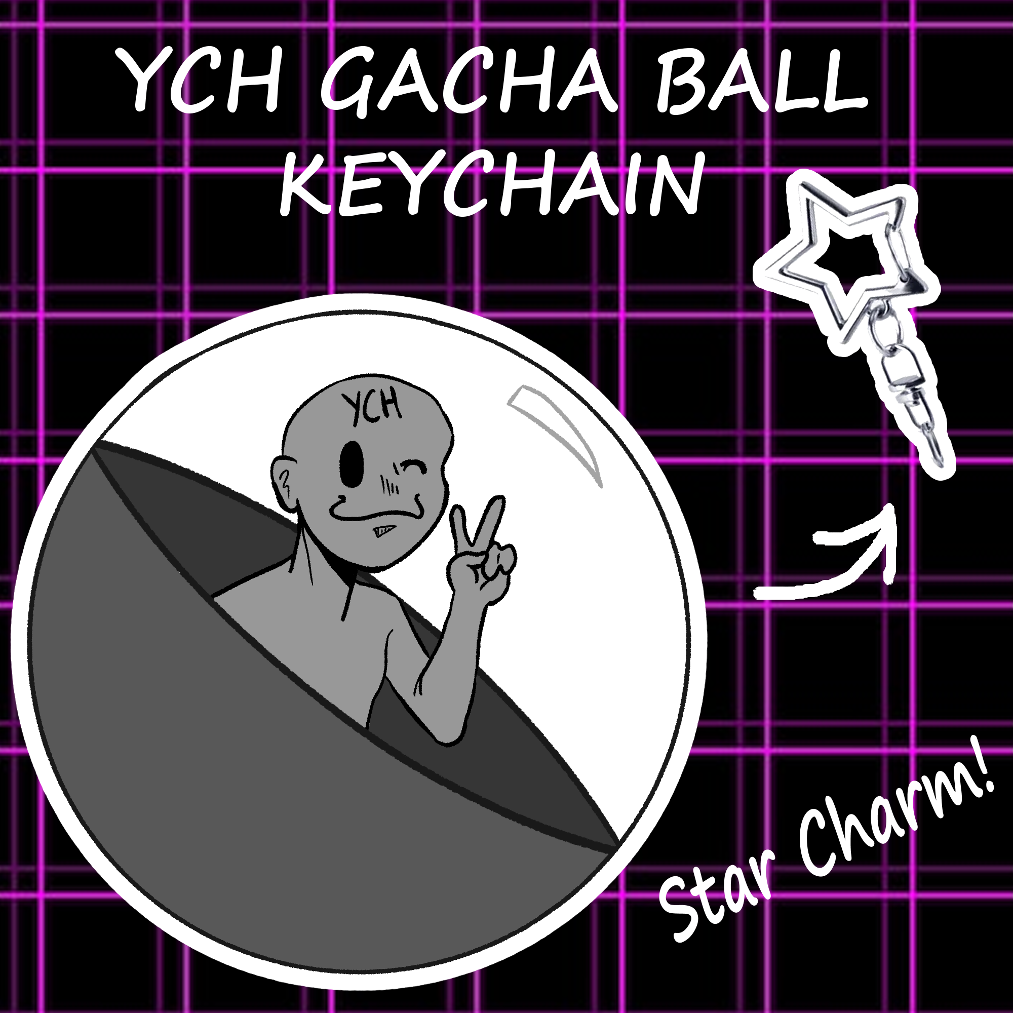 YCH Gacha Ball