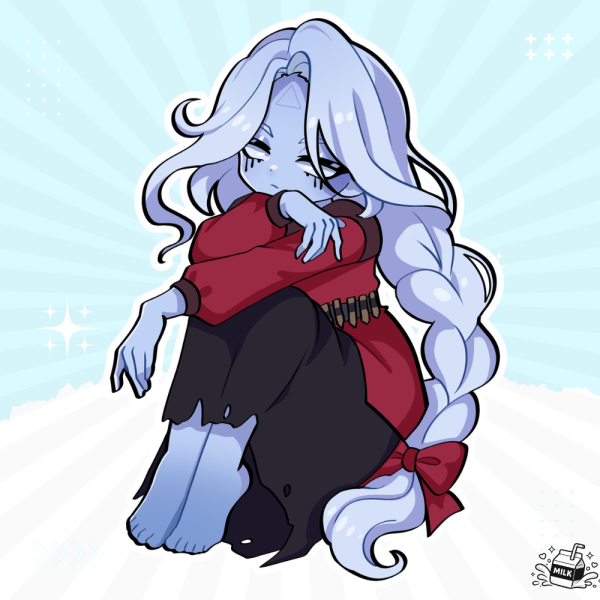 Vindicta Acrylic Keychain - Deadlock
