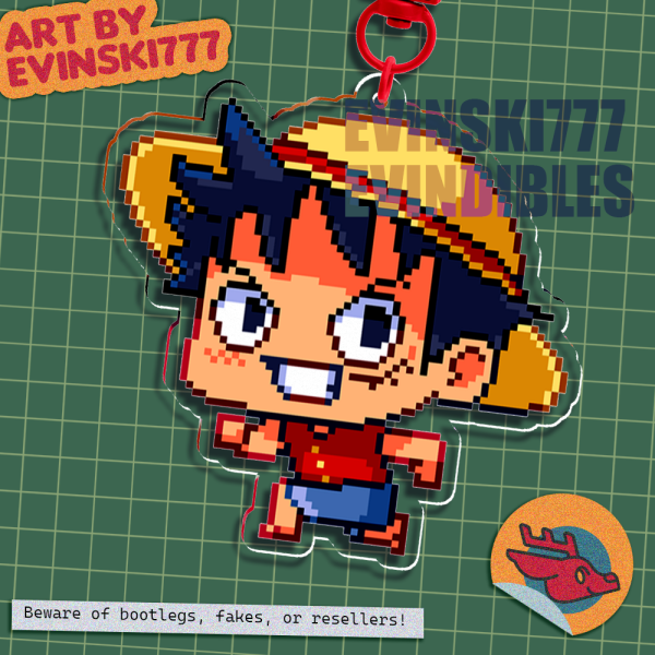 One Piece - Monkey D Luffy Acrylic Keychains