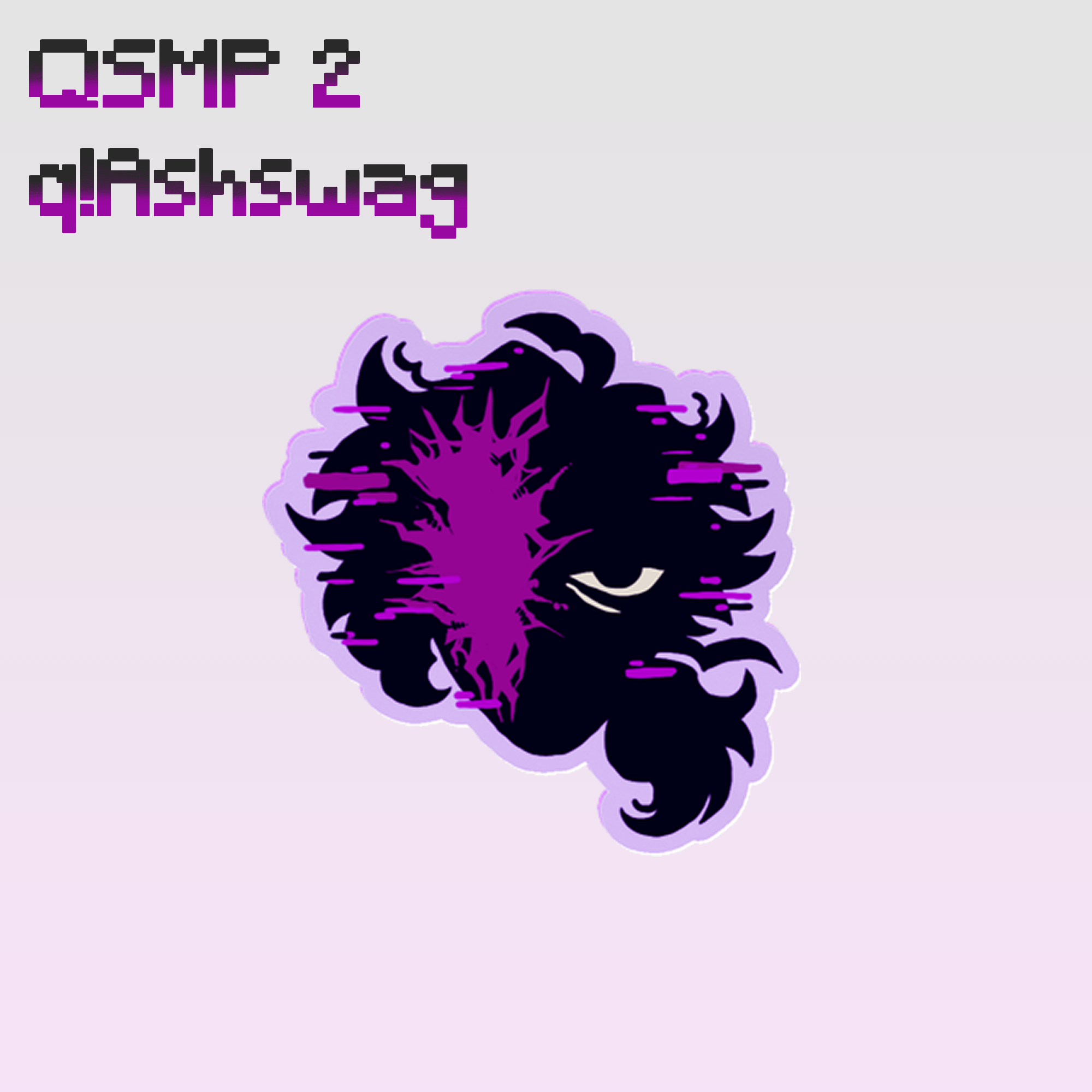 q!Ash Acrylic Pin