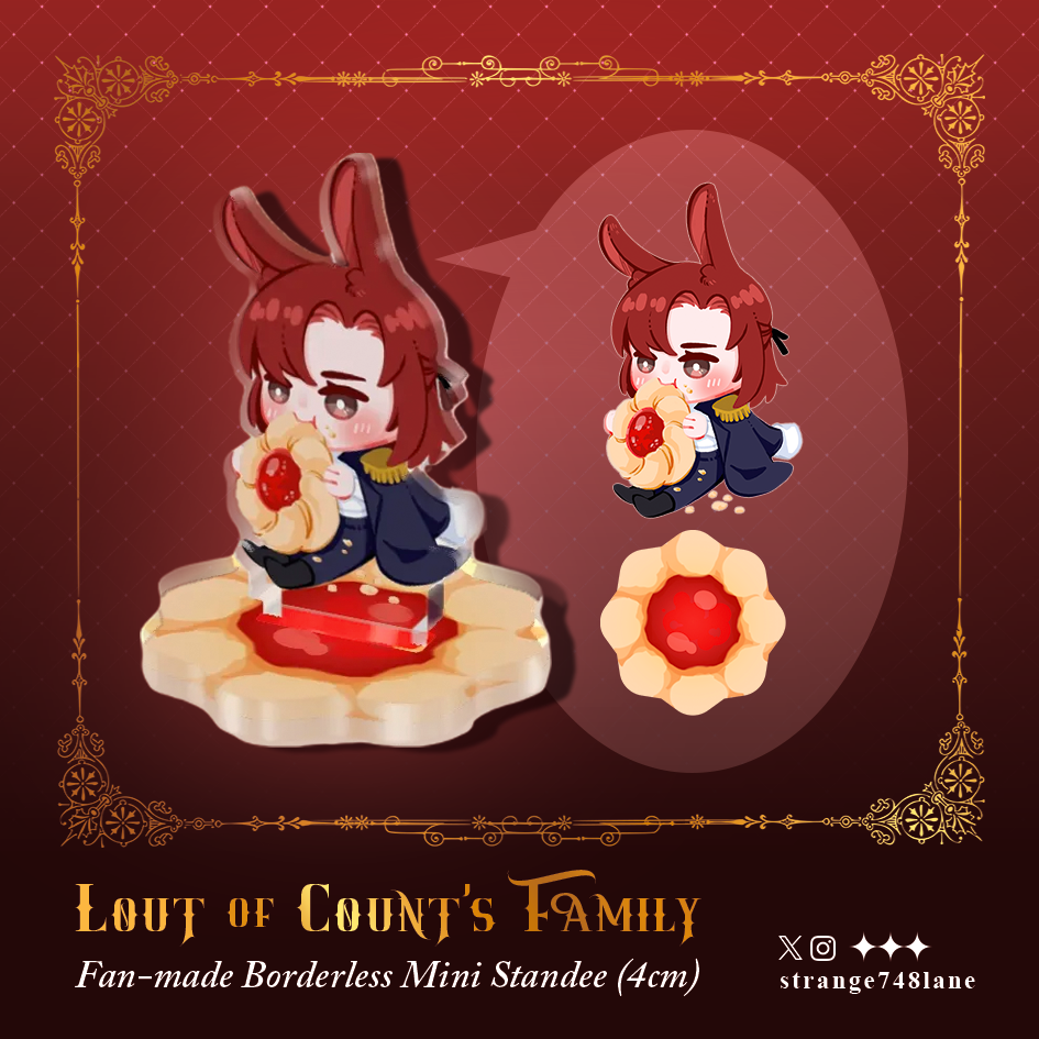 LCF Cale Henituse 4cm Borderless Mini Standee