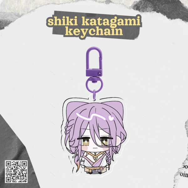 𐙚 chibi shiki katagami keychain
