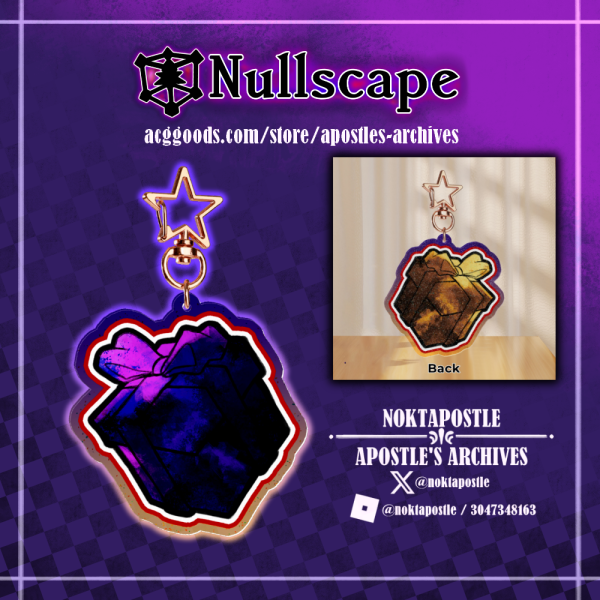 [NULLSCAPE] Gift Glitter Keychain
