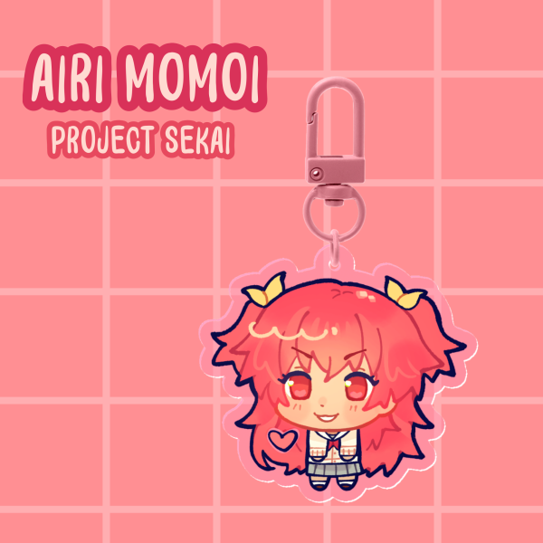 [PJSK] Airi Momoi Keychain