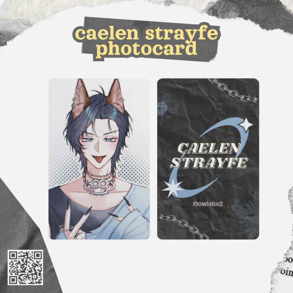 𓂃 ࣪✦ caelen strayfe photocard