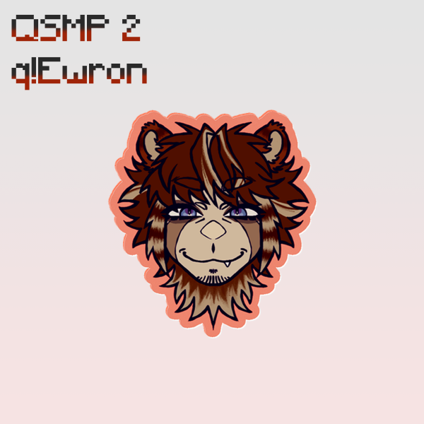 q!ewron Acrylic Pin