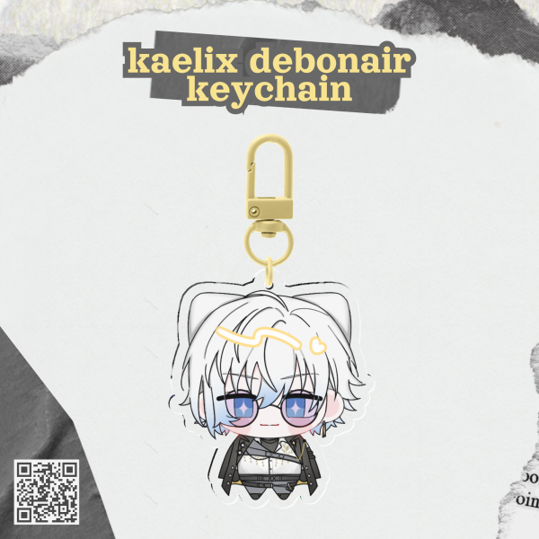 𑣲 chibi kaelix debonair keychain