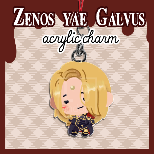 Zenos Acrylic Charm