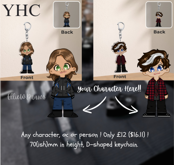 YCH Chibi Keychain