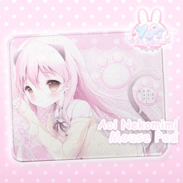Aoi Mukou Nekomimi Mousepad -Totono