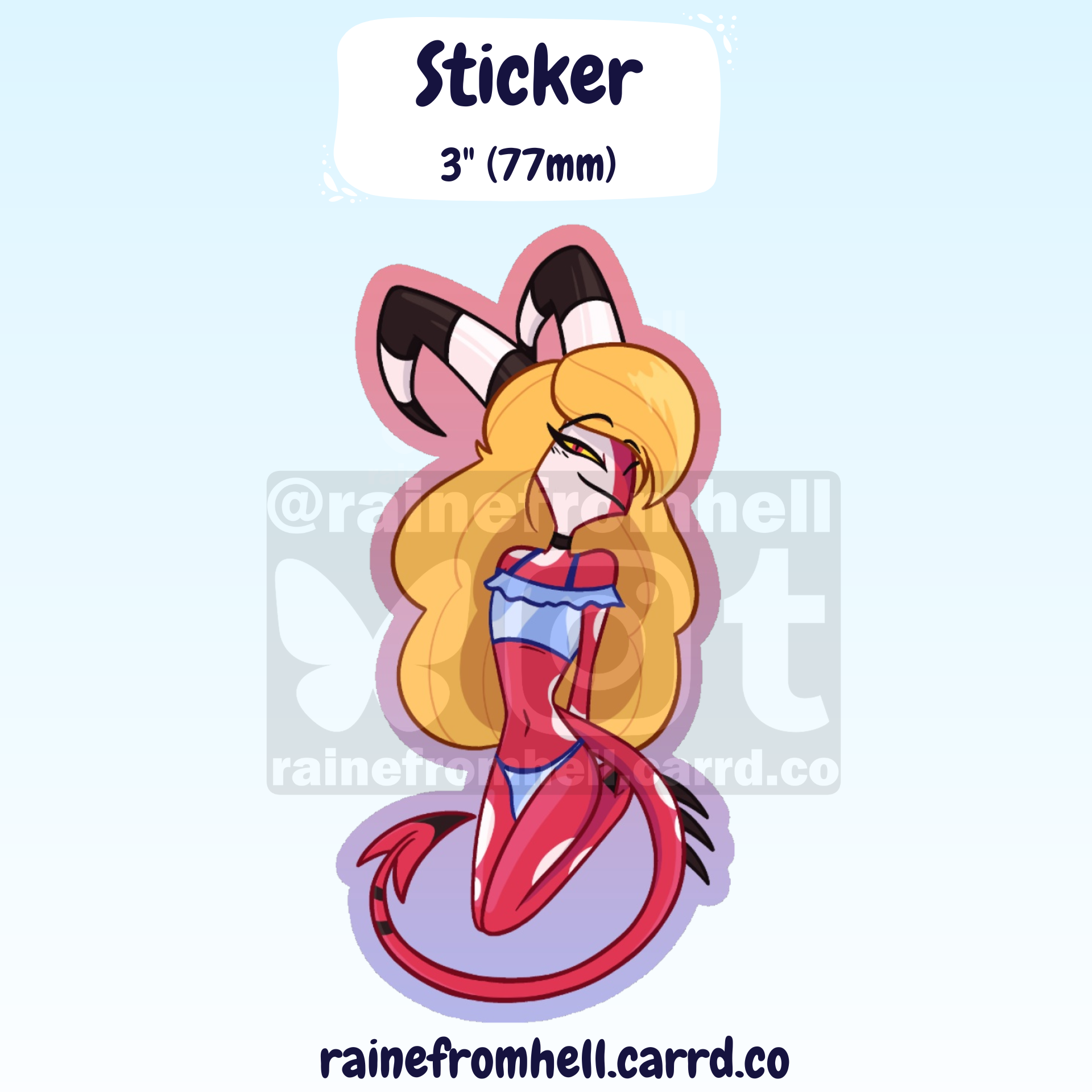 [3" Sticker] Summer Fem Blitz