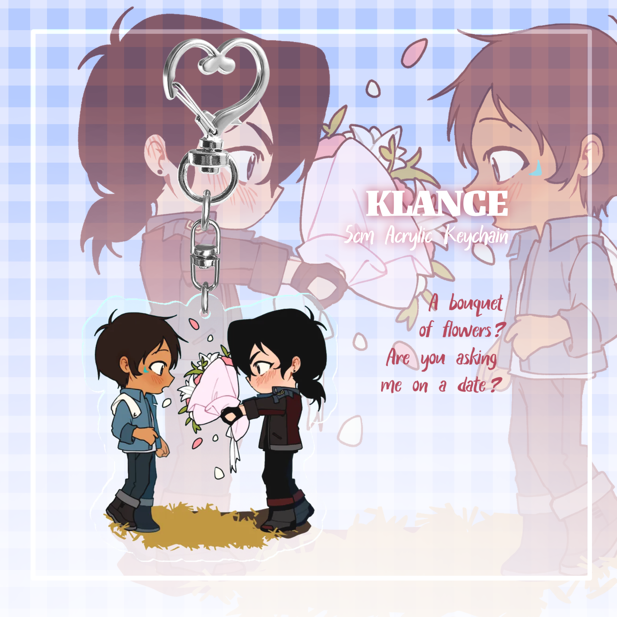 [Date] KLANCE | Acrylic Keychain
