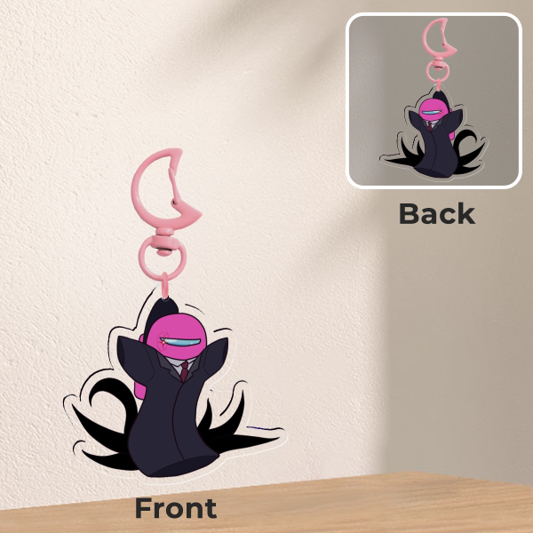 Grabby Pink | Among Us Keychain