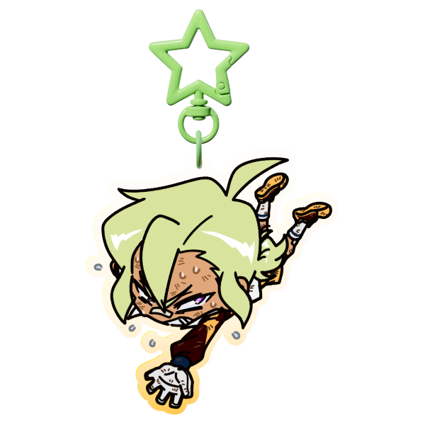 KIBO MOTARASU (OC) GOALKEEPER JERSEY ver2 keychain