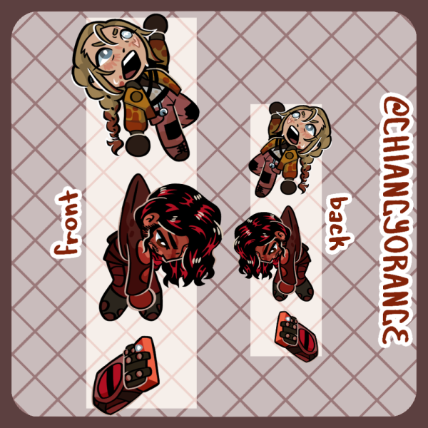 [IRON LUNG] Mission Rescue Connected Keychain